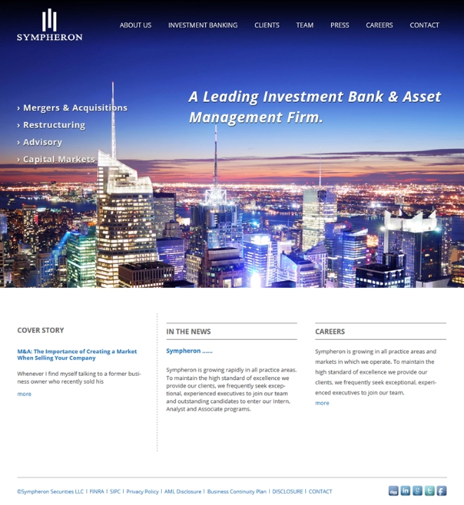 Sympheron Securities LLC Sympheron Securities LLC